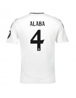 Real Madrid David Alaba #4 Hjemmedrakt 2024-25 Korte ermer